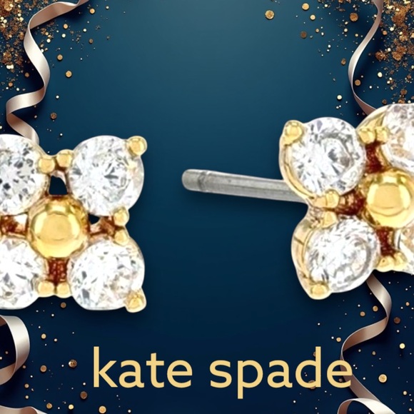 kate spade Jewelry - KATE SPADE NWT Miosotis Flower Stud Earrings